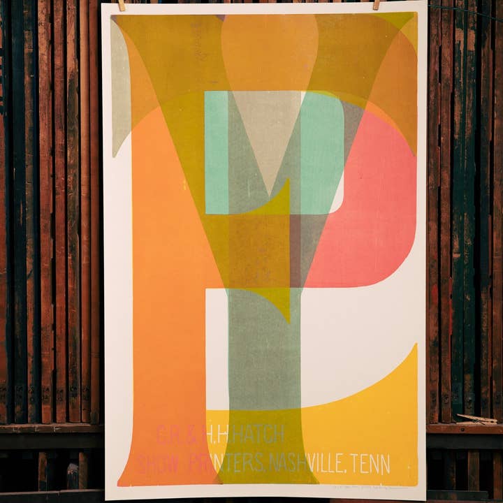 Hatch Show Print - Wholesale Art Print - Type Print1