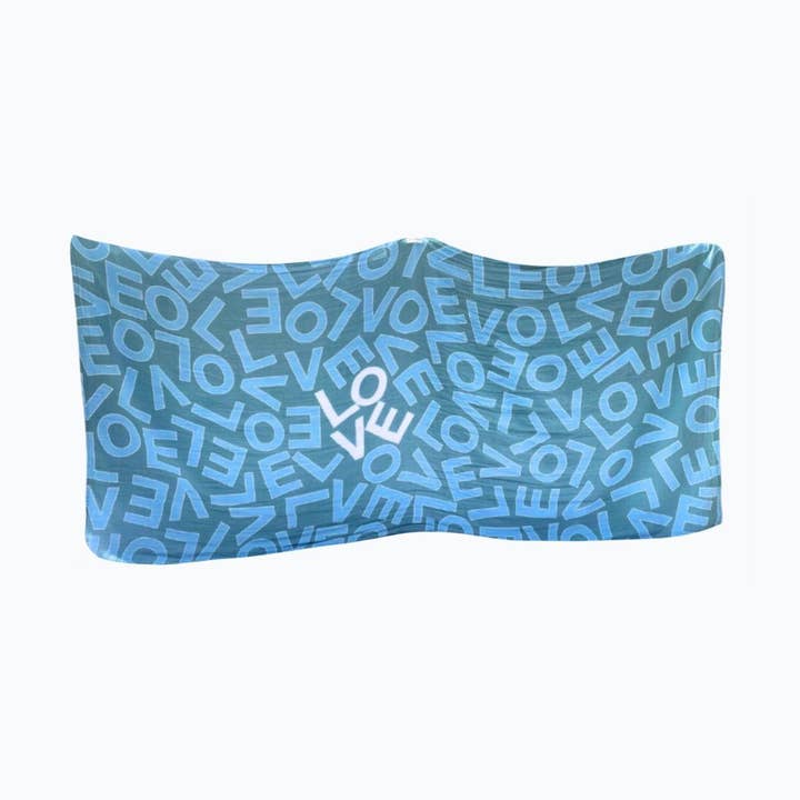 Cobertor Aquamarine Large Love™ por atacado de LOVEVOLVE®️