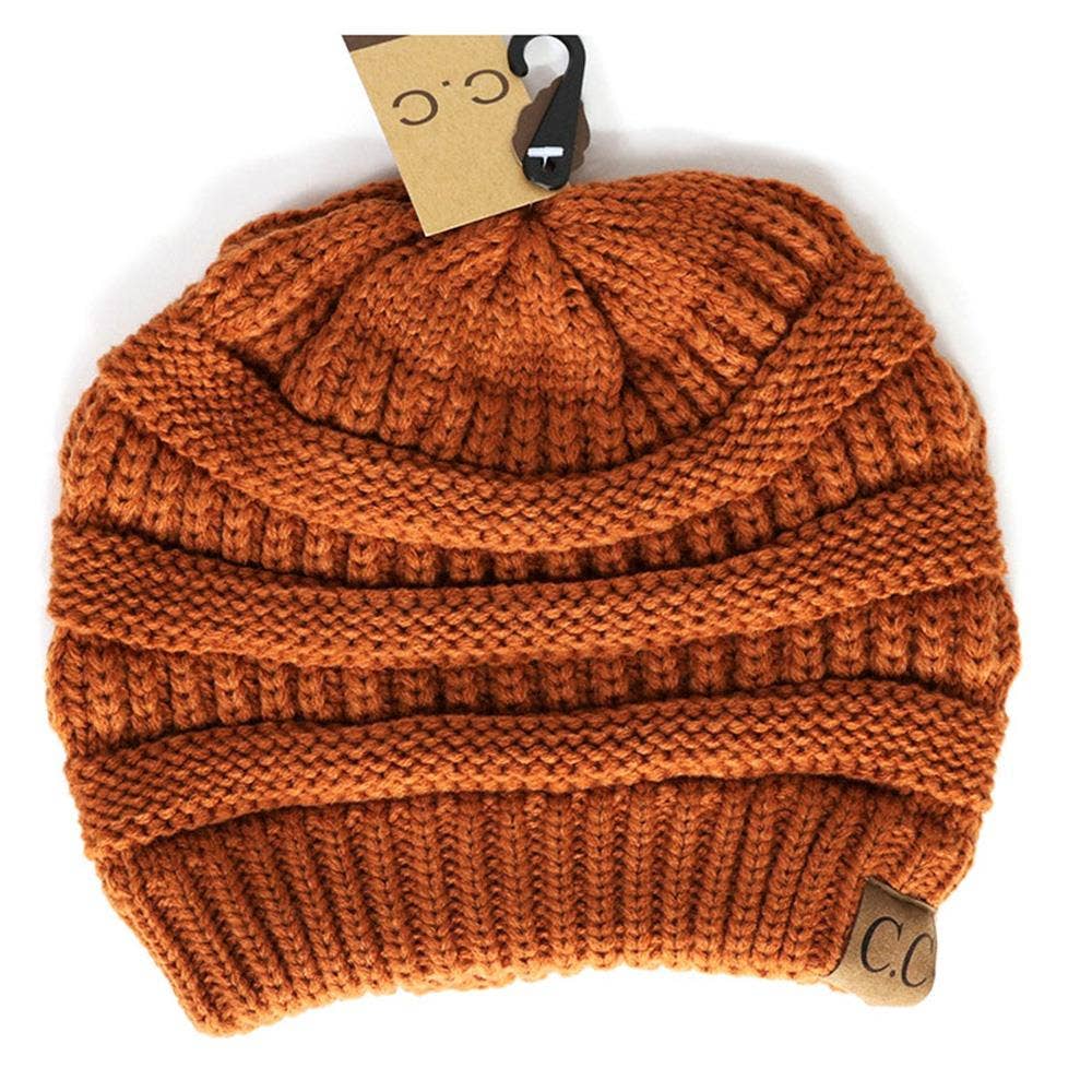 Oblige by G – Großhandel Beanie – Damen – Klassische Strickmütze mit C.C.-Etikett HAT-20A59