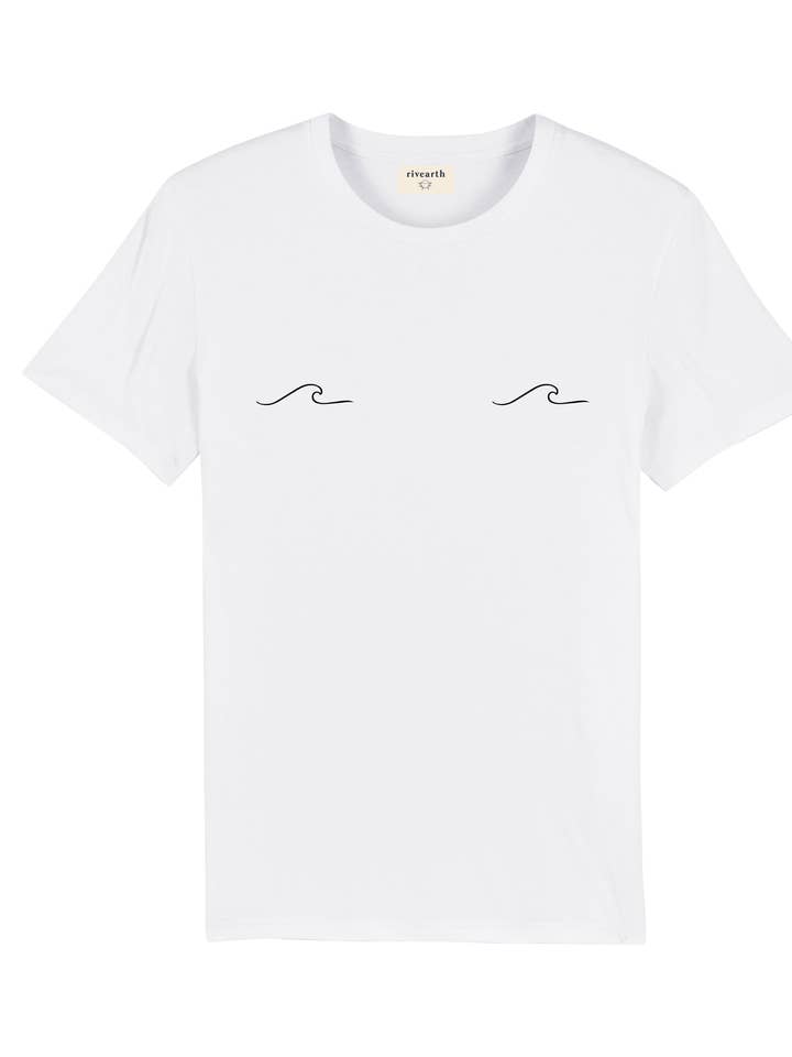 T-shirt Vague pour la vente par Rivearth