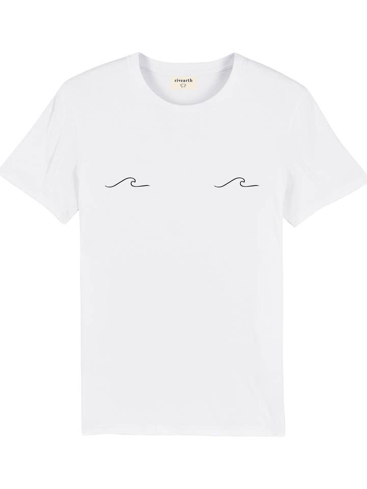 T-shirt Vague pour la vente par Rivearth