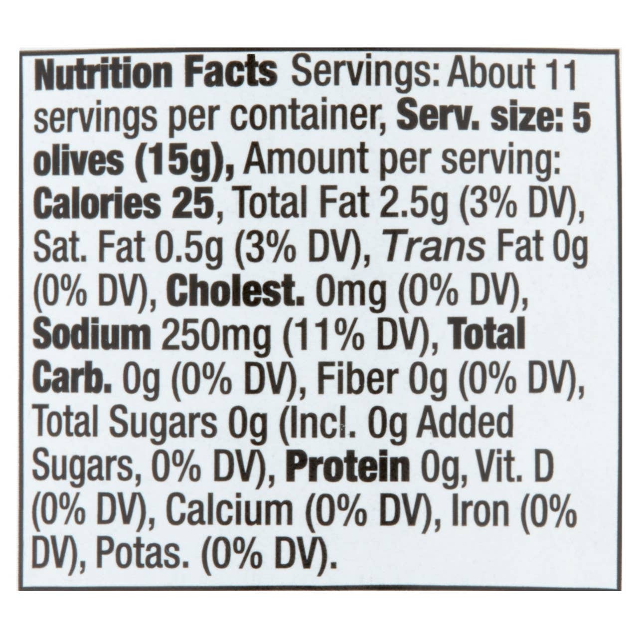 Delallo - Wholesale Olives - Stuffed Manzanilla Olives (5.75 oz.)2