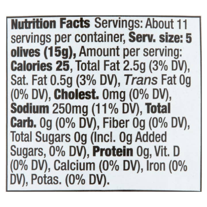 Delallo - Wholesale Olives - Stuffed Manzanilla Olives (5.75 oz.)2