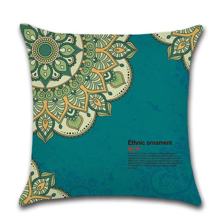 Cushion Cover Marrakech - Blue and other Purchase Wholesale ja cola. Free Returns & Net 60 Terms on Faire trending on Faire.