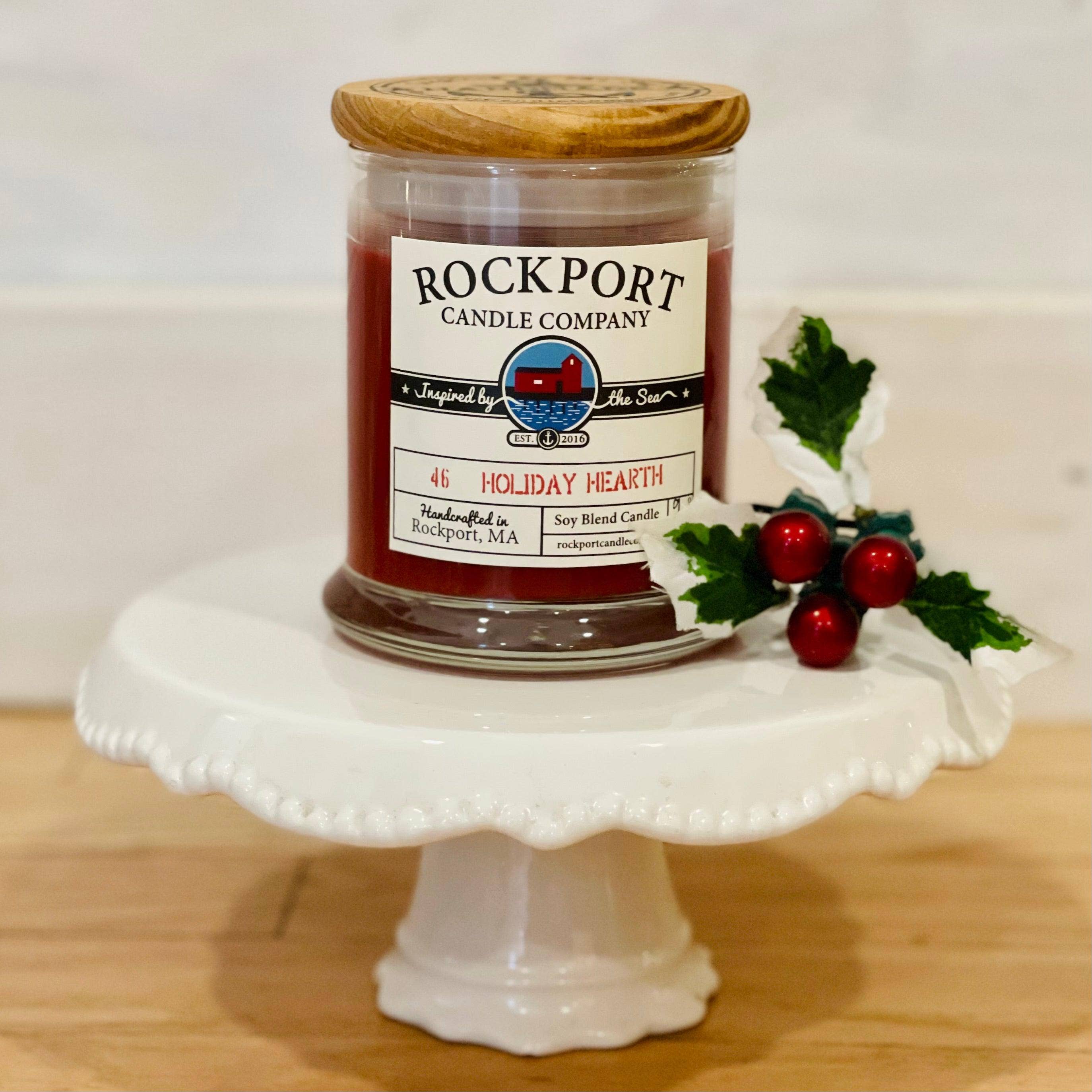 Rockport Candle Company - Wholesale Jar/Filled Candle - 46 Holiday Hearth Candle3