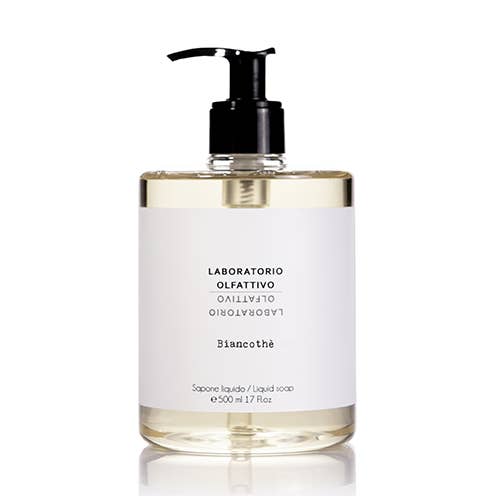 Laboratorio Olfattivo | Biancothé Liquid Soap 500ml for wholesale by Lothantique Inc.
