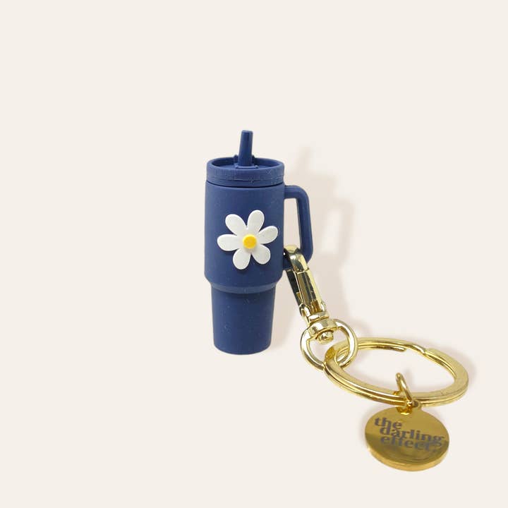 The Darling Effect - Wholesale Keychain - Women's - Tiny Tumbler Keychain - Navy4
