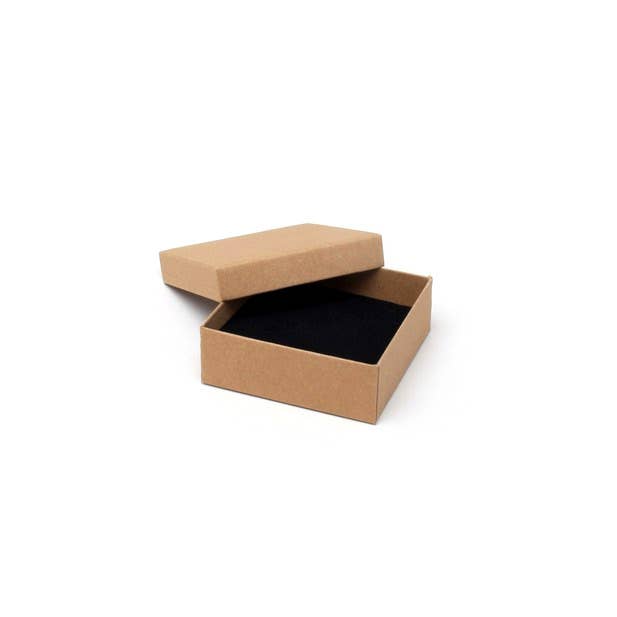 Inca UK – wholesale Gift box – Necklace / Bracelet Box. 9x9x3cm. Kraft Gift Box1