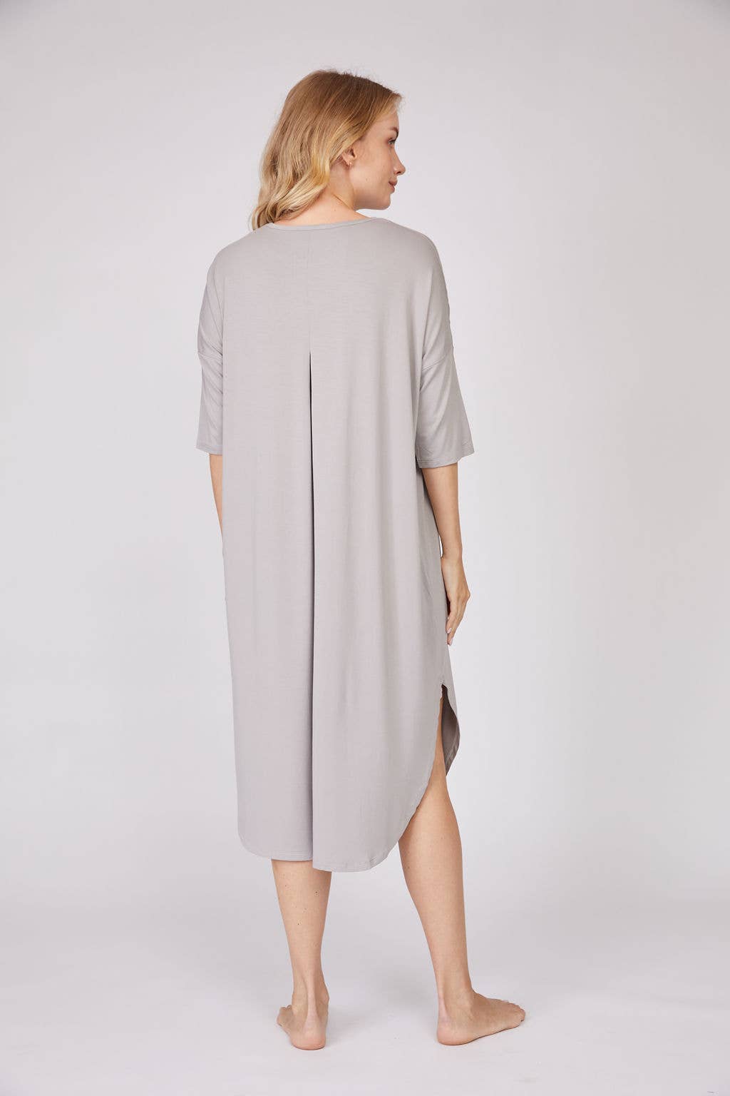 Pure Fiber - Wholesale Lounge Top - Women's - Bamboo Full Body Shirt – Soft, Relaxed Fit Lounge Dress7