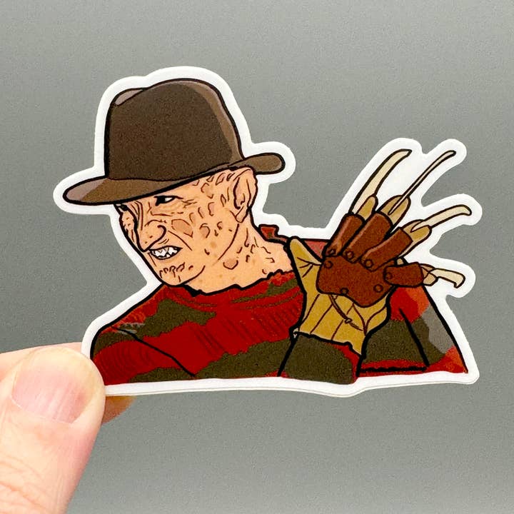The Red Swan Shop - Wholesale Sticker - Vinyl Decal - Freddy Krueger4