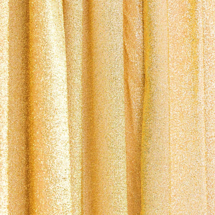 Metallic Spandex Backdrop 20ft x 10ft - Gold for wholesale on Faire