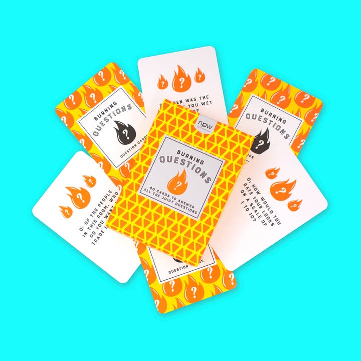 Burning Questions Card Game for wholesale by NPW