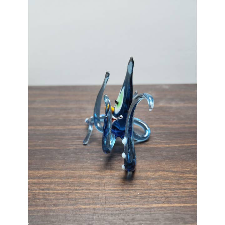 Glass by Iness - Wholesale Decorative Figurine - Naturally Colored Glass Figurine - Handcrafted - Octopus Design5
