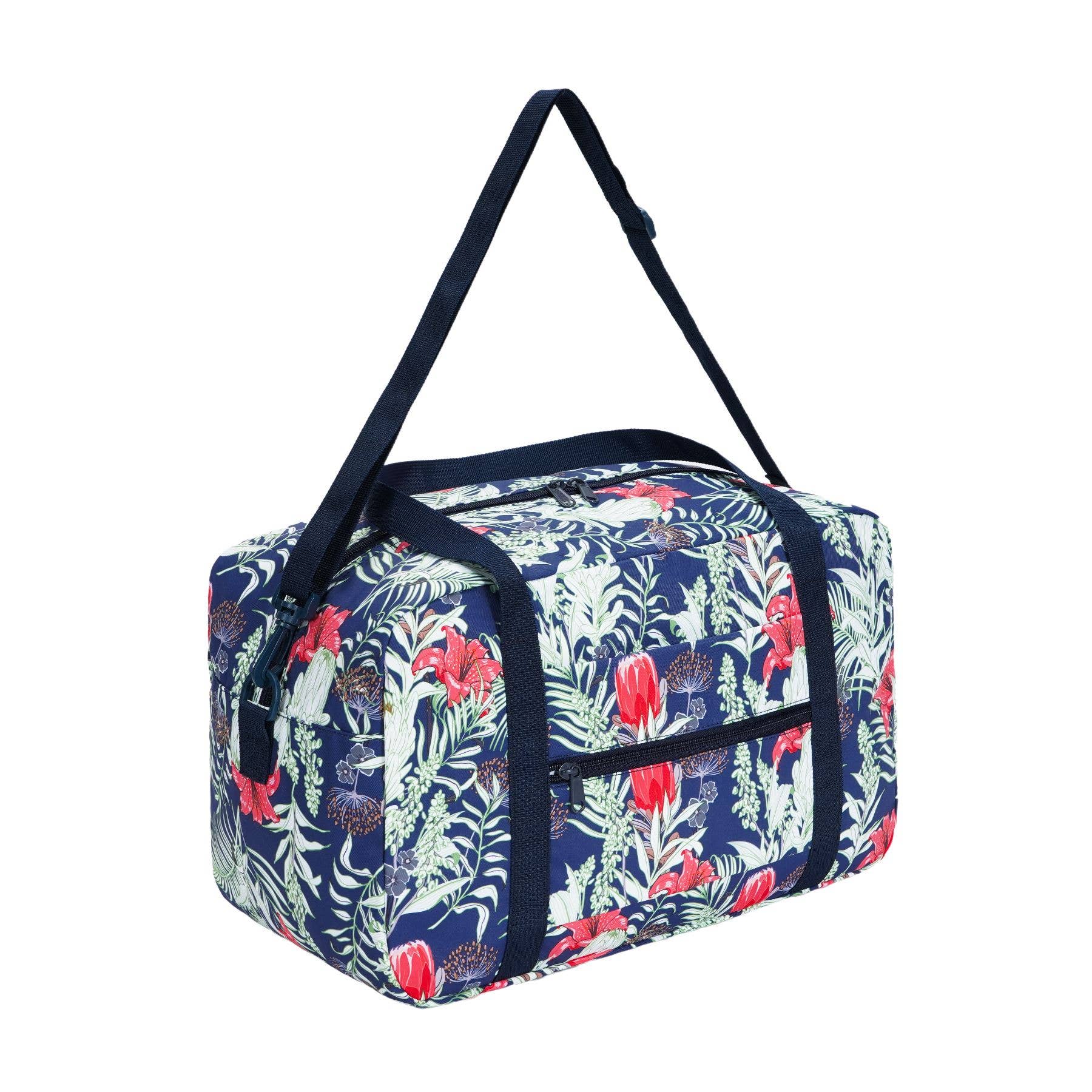 wandf – Saco de viagem - Mulher por atacado – Mala de Viagem Impressa 20L Armazenamento Sob o Assento para Companhias Aéreas48