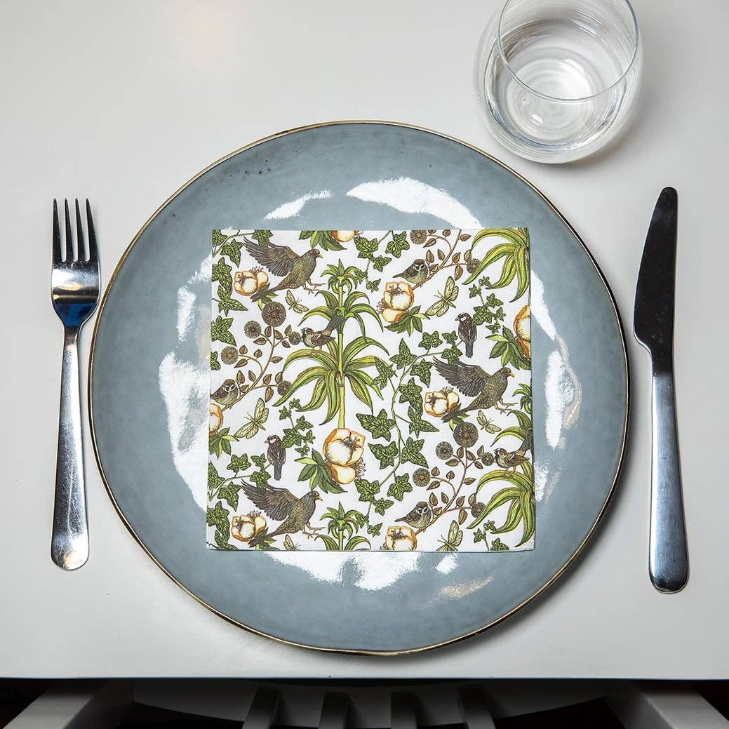 Nadja Wedin design - Wholesale Disposable Napkin - Servetter Ivy2
