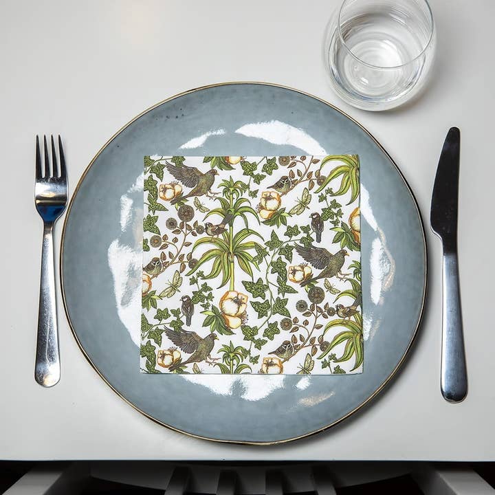 Nadja Wedin design - Wholesale Disposable Napkin - Servetter Ivy2