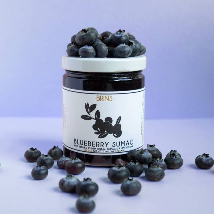 BRINS - Wholesale Jam/Jelly - (Wild) Blueberry Sumac Spread and Preserve