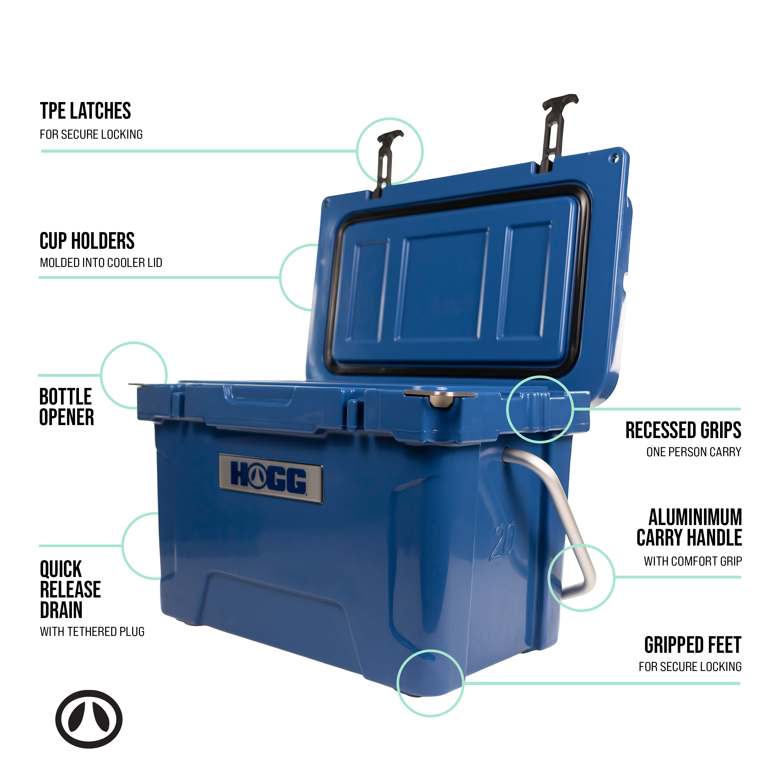 Hogg Outfitters - Wholesale Cooler/cooler bag - 20QT COOLER6