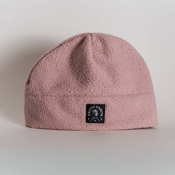 Gorro de Lã Alta - Rosa Pó por atacado de Gritty Habits