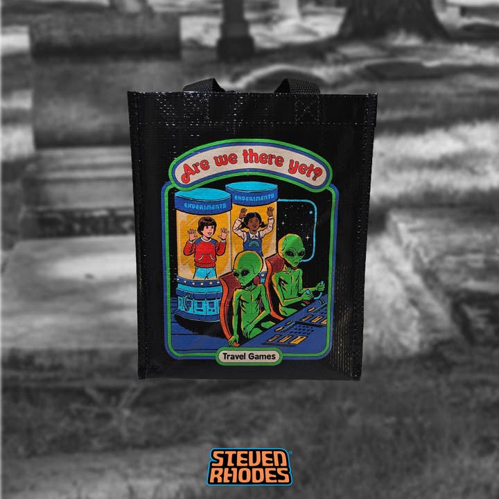 Snark Totes - Wholesale Tote Bag - Unisex - Alien Agendas Ready Tote1