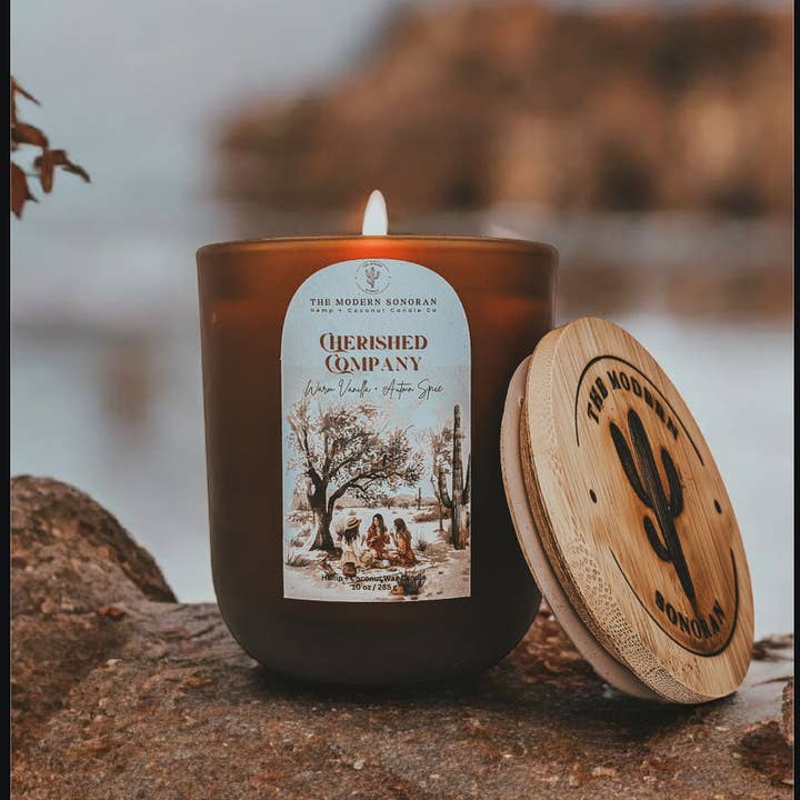 Cherished Company – Fall Seasonal Candle and other Purchase Wholesale conversation jar. Free Returns & Net 60 Terms on Faire trending on Faire.
