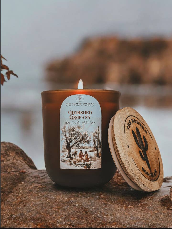 Cherished Company – Fall Seasonal Candle for wholesale by The Modern Sonoran