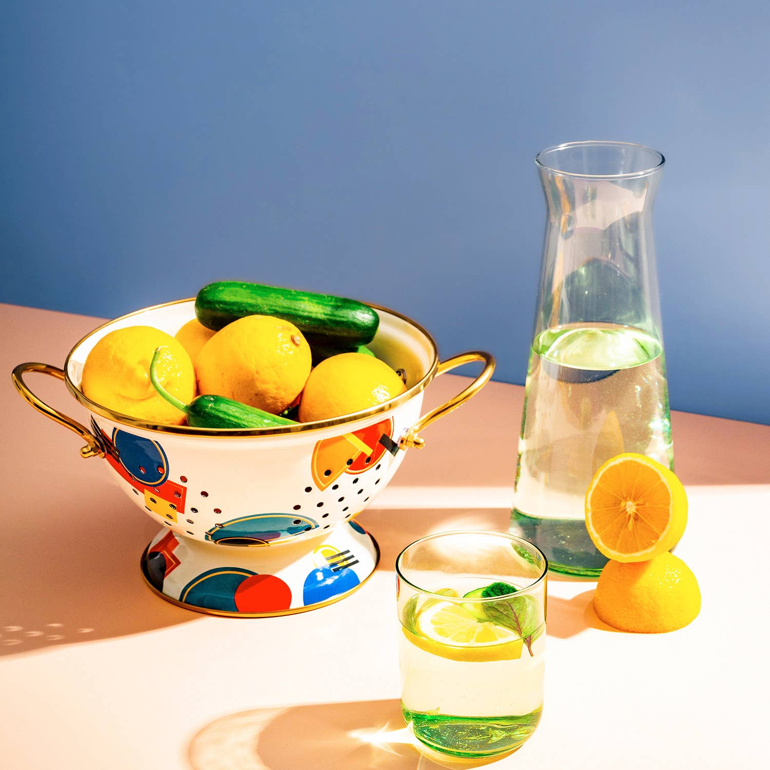 Darling Spring - Vendita all'ingrosso Scolapasta - Scolapasta smaltato Bauhaus12