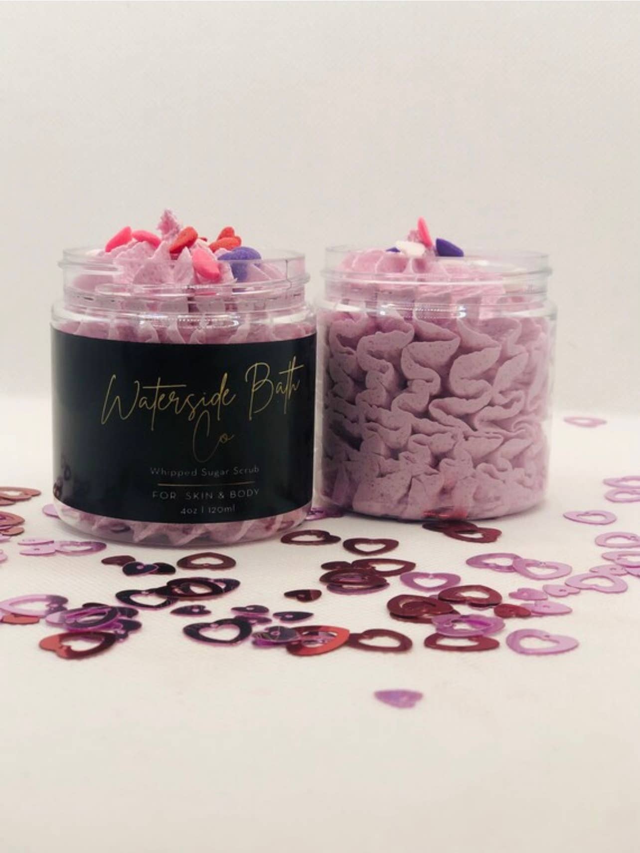 Waterside Bath Co - Wholesale Body Scrub/Exfoliant - Peony Amberwood Whipped Sugar Scrub1