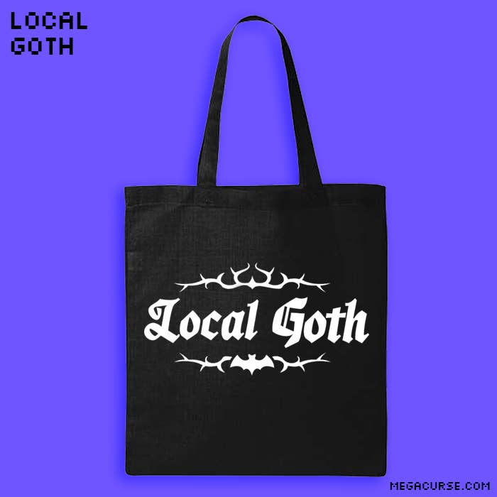 Local Goth Tote Bag for wholesale by megacurse