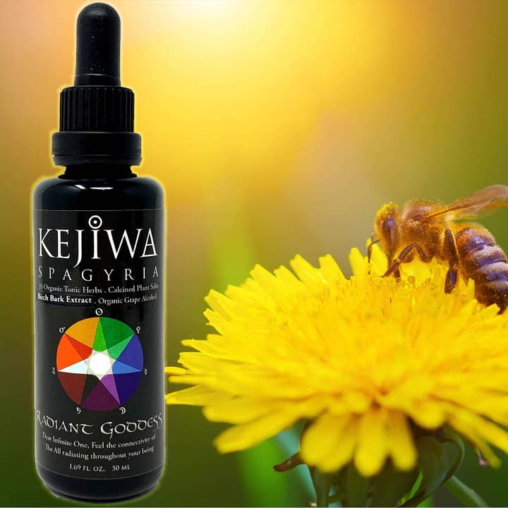 Radiant Goddess Spagyria: Woman's Tonic Herbal Tincture for wholesale by Kejiwa