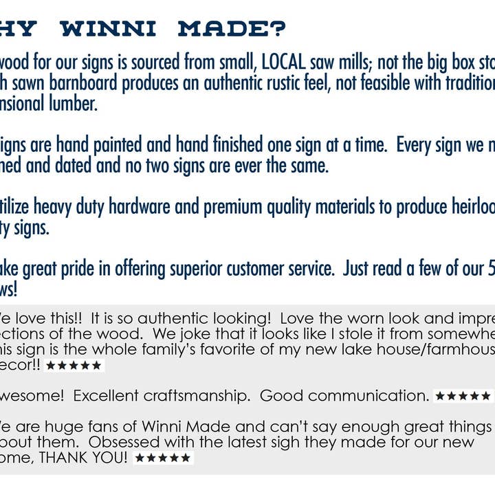 Winni Made - Wholesale Sign - Après All Day Rustic Ski Sign | Handmade Winter Decor for Ski Lodge | Vintage Winter Sports Gift4