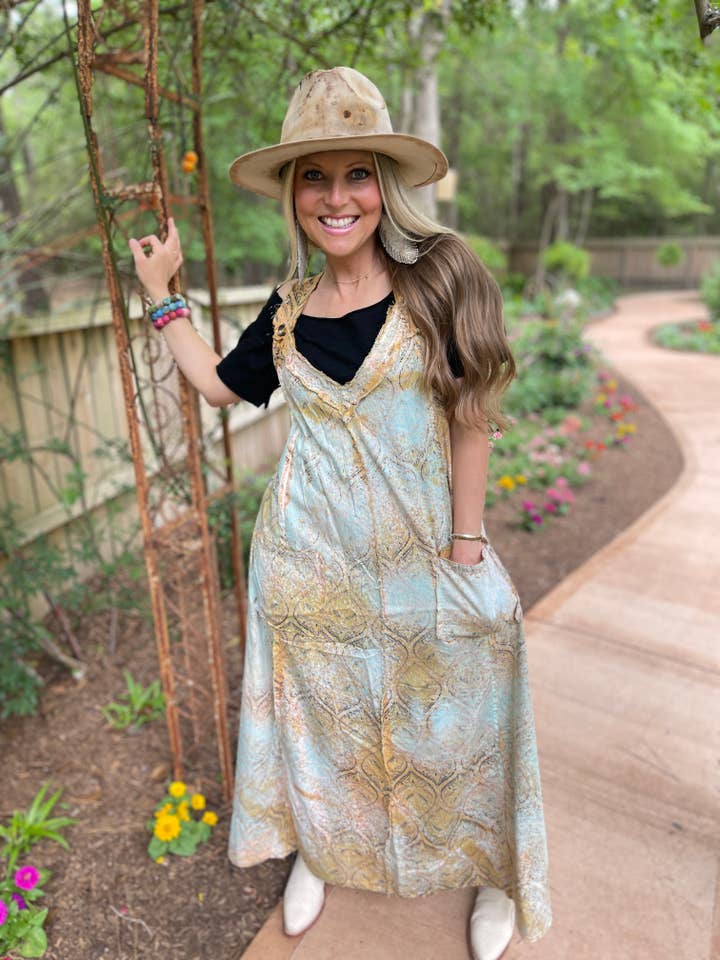 A Rare Bird Shop - Wholesale Dress - Women's - Woodstock Distressed Dress