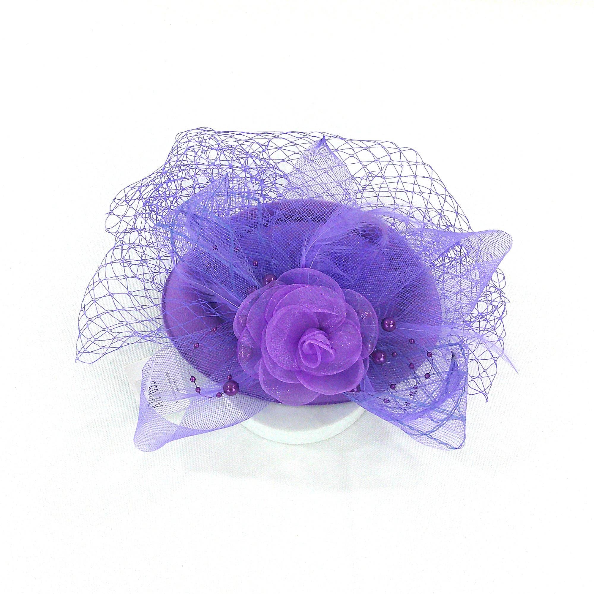 TAPA fashion - Wholesale Fascinator Hat - Women's - Kentucky Derby & Tea Party Flower Feather Hat FF917 (3PC)2