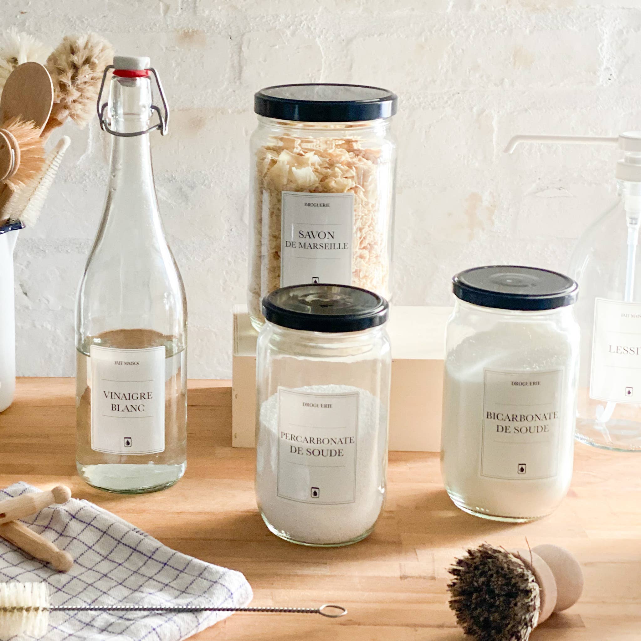 Little Pots – Jarra por atacado – Pote de vidro reciclado para armazenamento 720 ml - Baluchon6