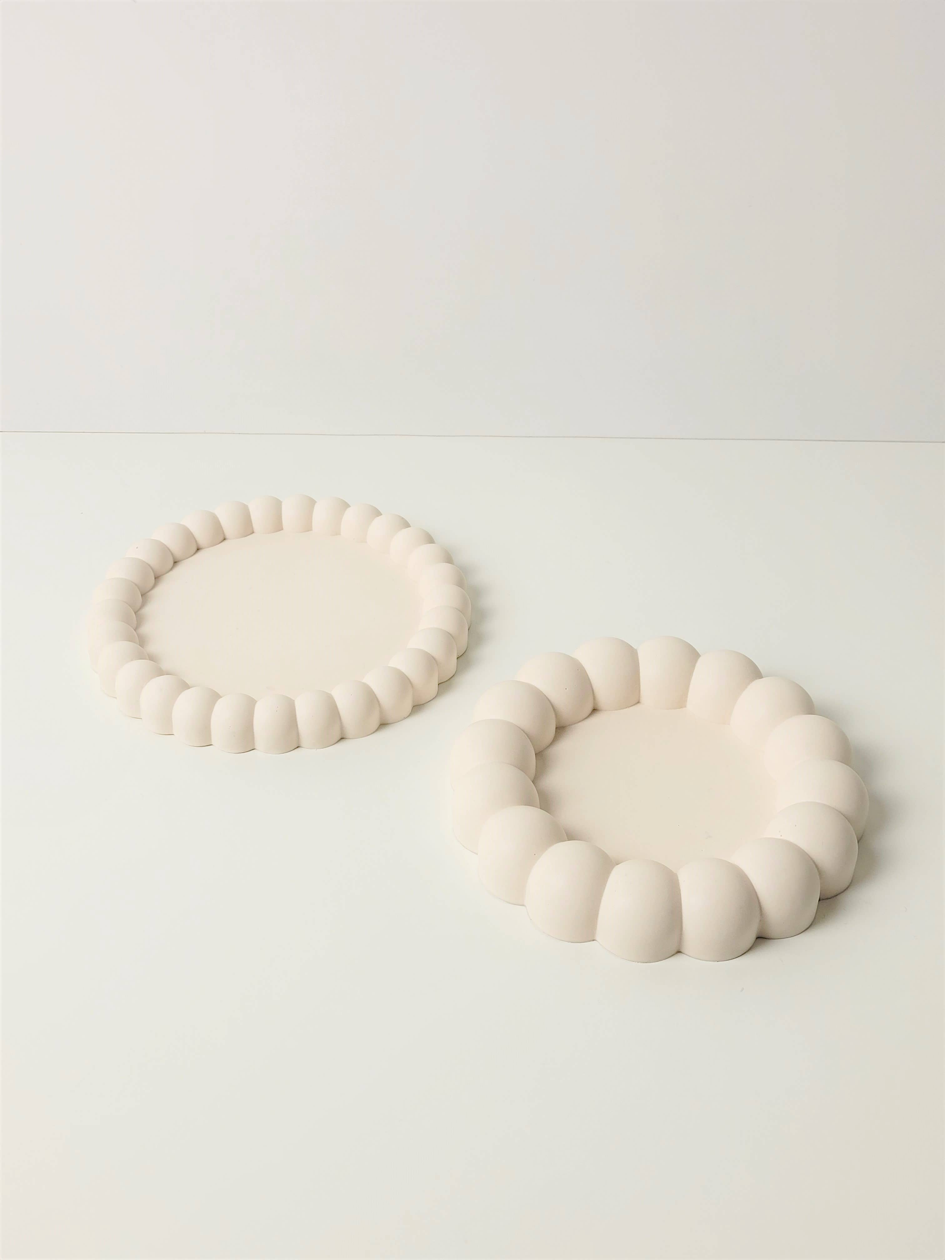 Three Springs Candle Co. - Wholesale Jewelry Dish - Mochi Donut Large bubble Jewelry trinket tray | dish7