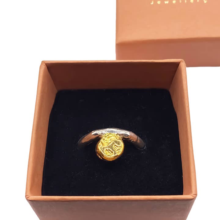 MOCA Jewellery - Wholesale Band/Stacked Ring - Circle Accent Ring6