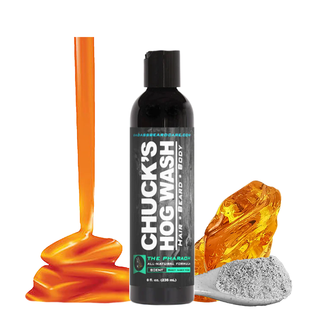 Badass Beard Care - Wholesale 2-in-1 Shampoo & Body Wash - Men's - Chuck's Hog Wash (Beard, Hair, & Body)11