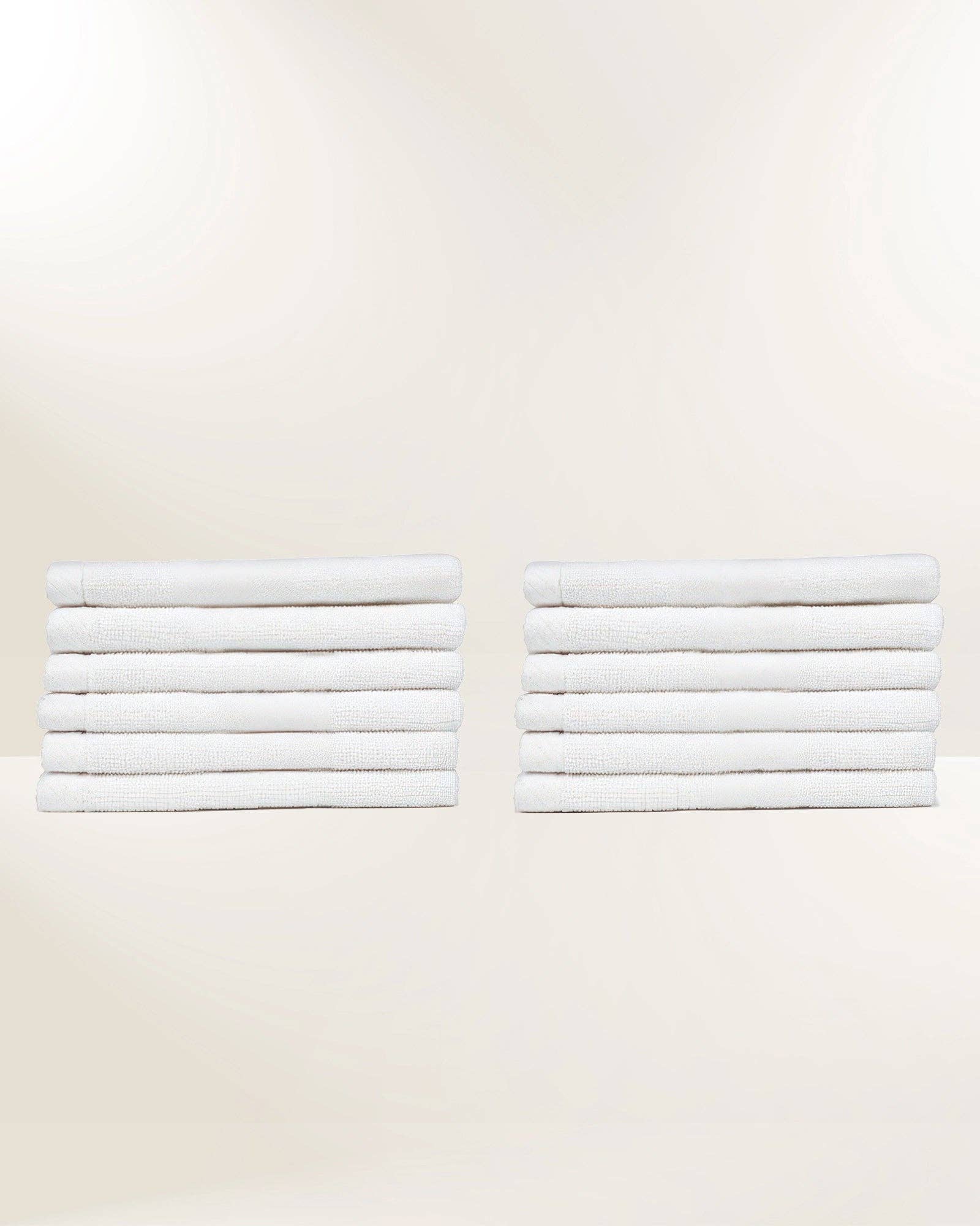 Globaltex Fine Linens – wholesale Wash cloth – Sofya White Washcloth (Set of 12)4