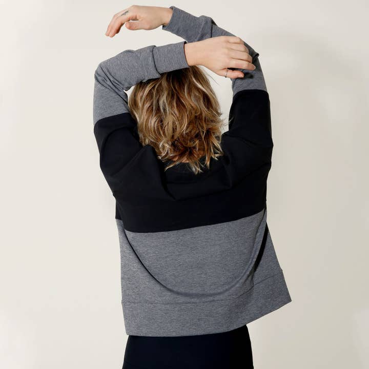 Two Tone Crewneck by _AS YOU ARE for wholesale by Nualime