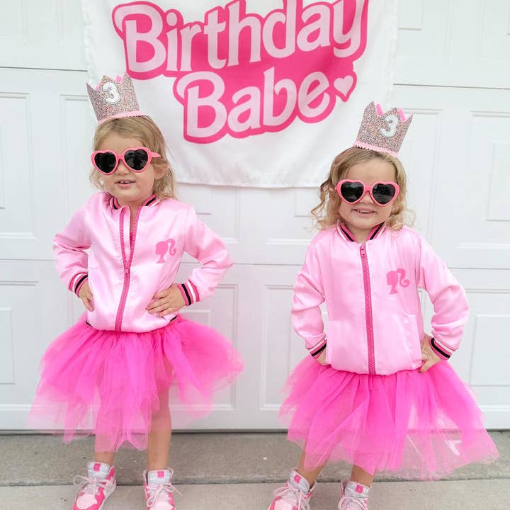Cherrypick - Wholesale Banner - Kids & Baby - Birthday Babe Banner (Barbie Inspired) | Girls Birthday Sign