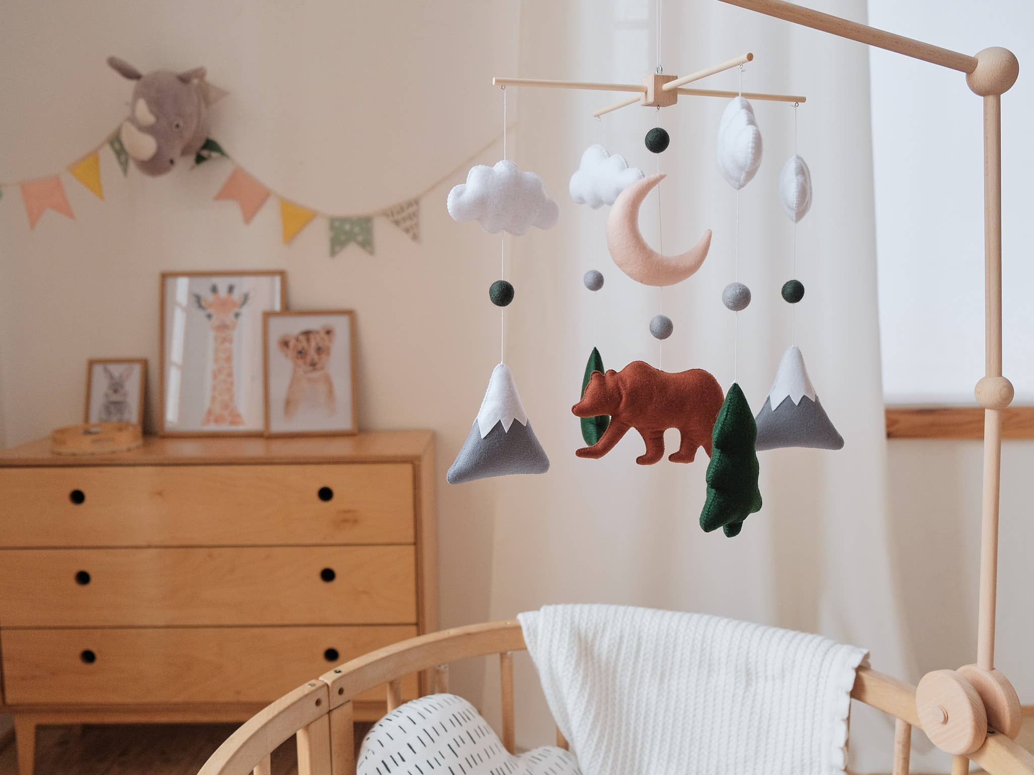 ChilDreams - Wholesale Baby mobile - Woodland Nursery Mobile - Baby Crib Mobile - Forest mobile