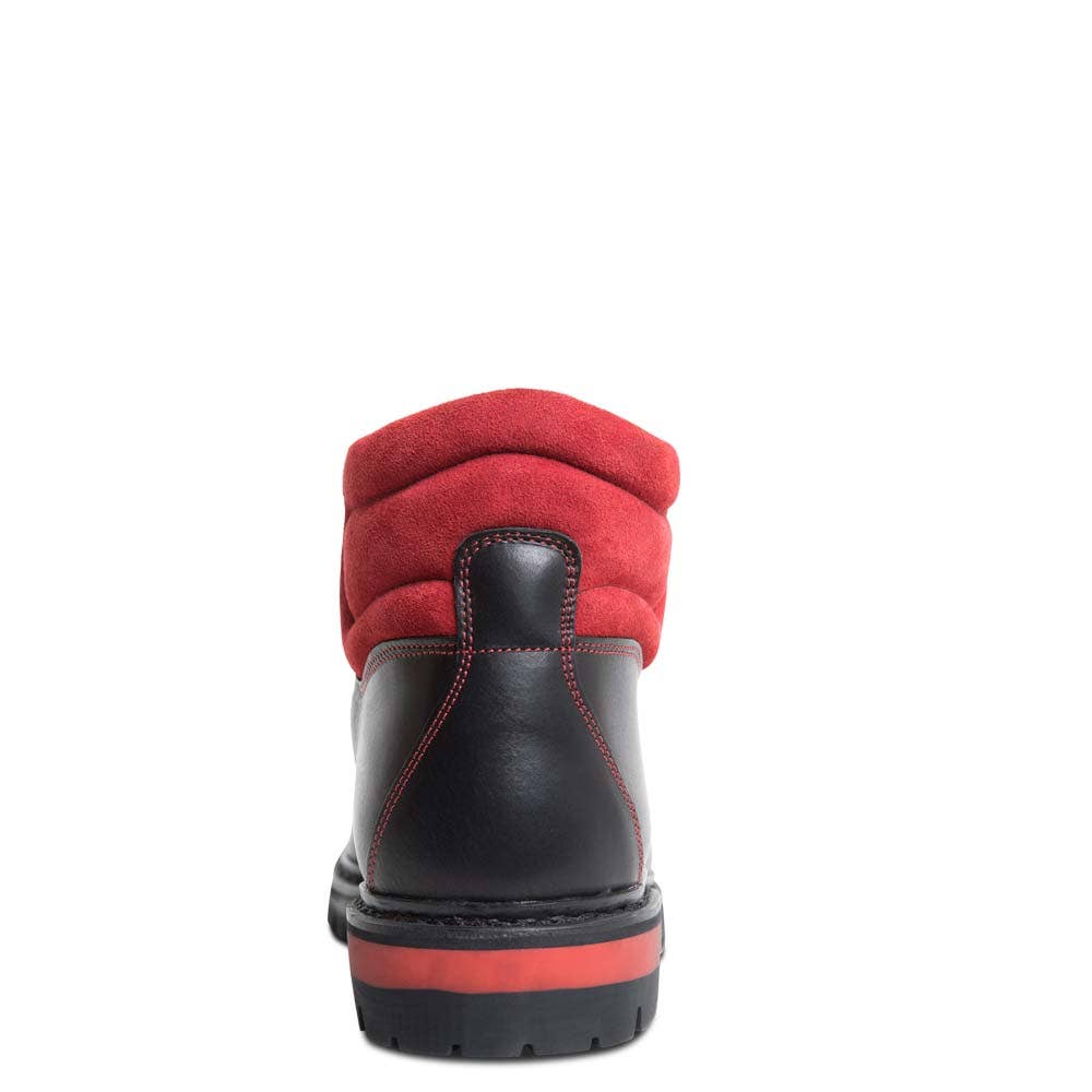 black red Geiselstein boot for men | Schuhwerk Schwangau for wholesale on Faire3