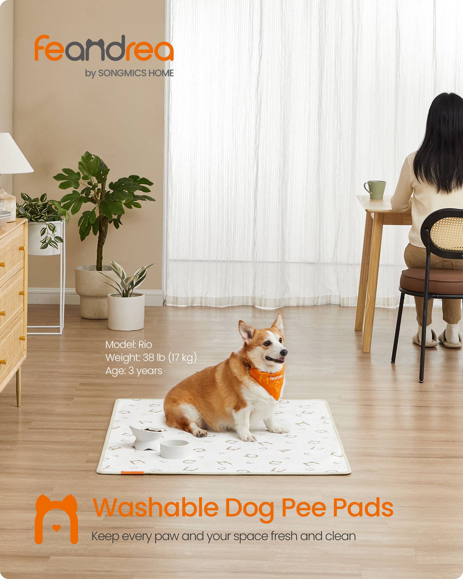 Greenwestons – wholesale Pet pee pad – Dog – Washable Pee Pads for Dogs, 2 Pack 41