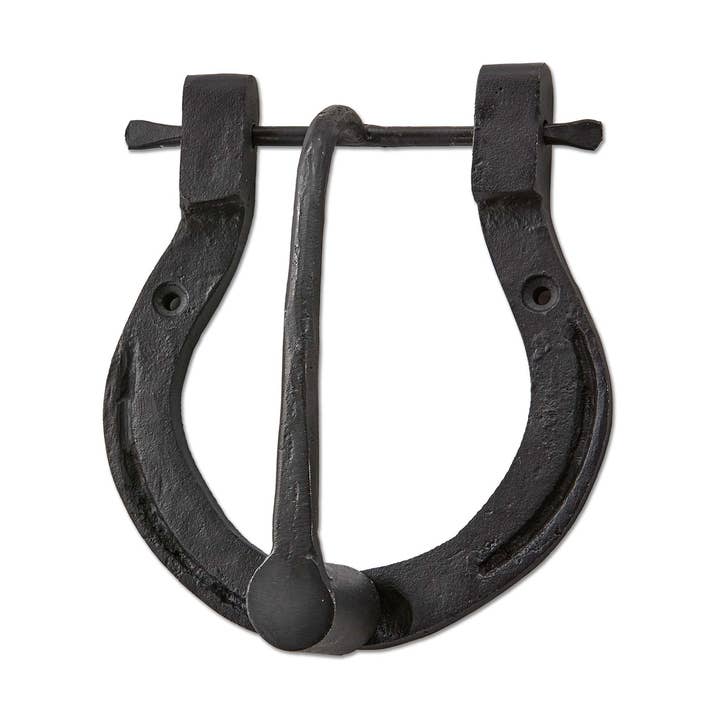 Horseshoe Door Knocker Black Iron Everyday for wholesale by tag