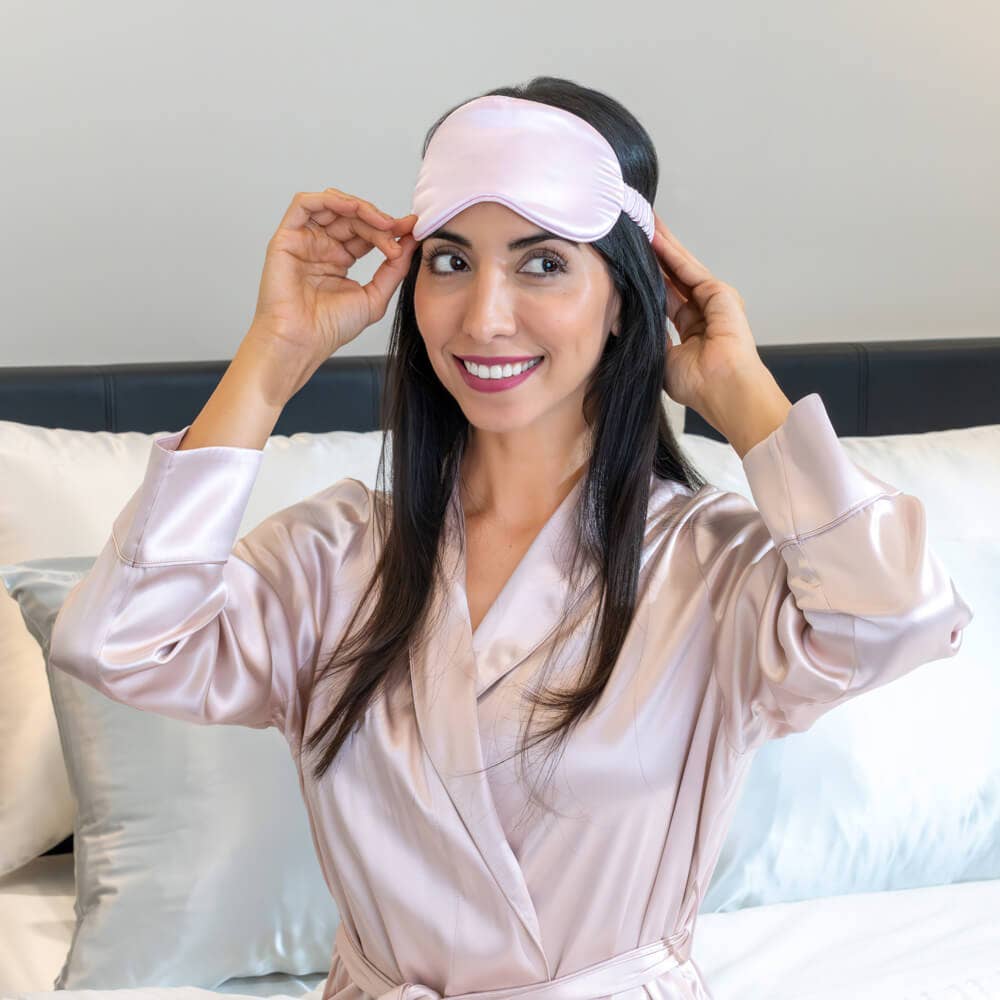 Blissy - Wholesale Sleep/Eye Mask - Sleep Mask - Blush9