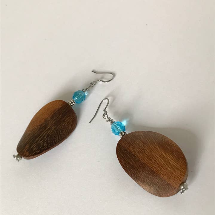 Mary Lindseth Art - Wholesale Dangle Earrings - "Brita" robles wood earrings0
