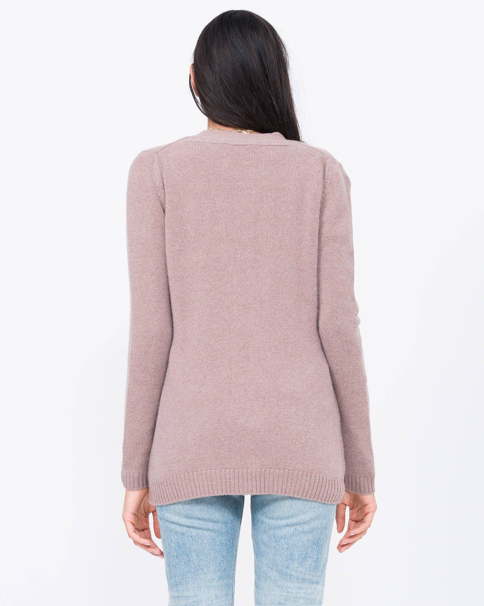 QUINN - Wholesale Cardigan - Women's - Cashmere Boyfriend Cardigan12