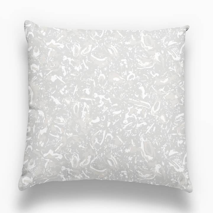 Emily Daws - Wholesale Throw pillow cover - River Reef Pillow in Marble0