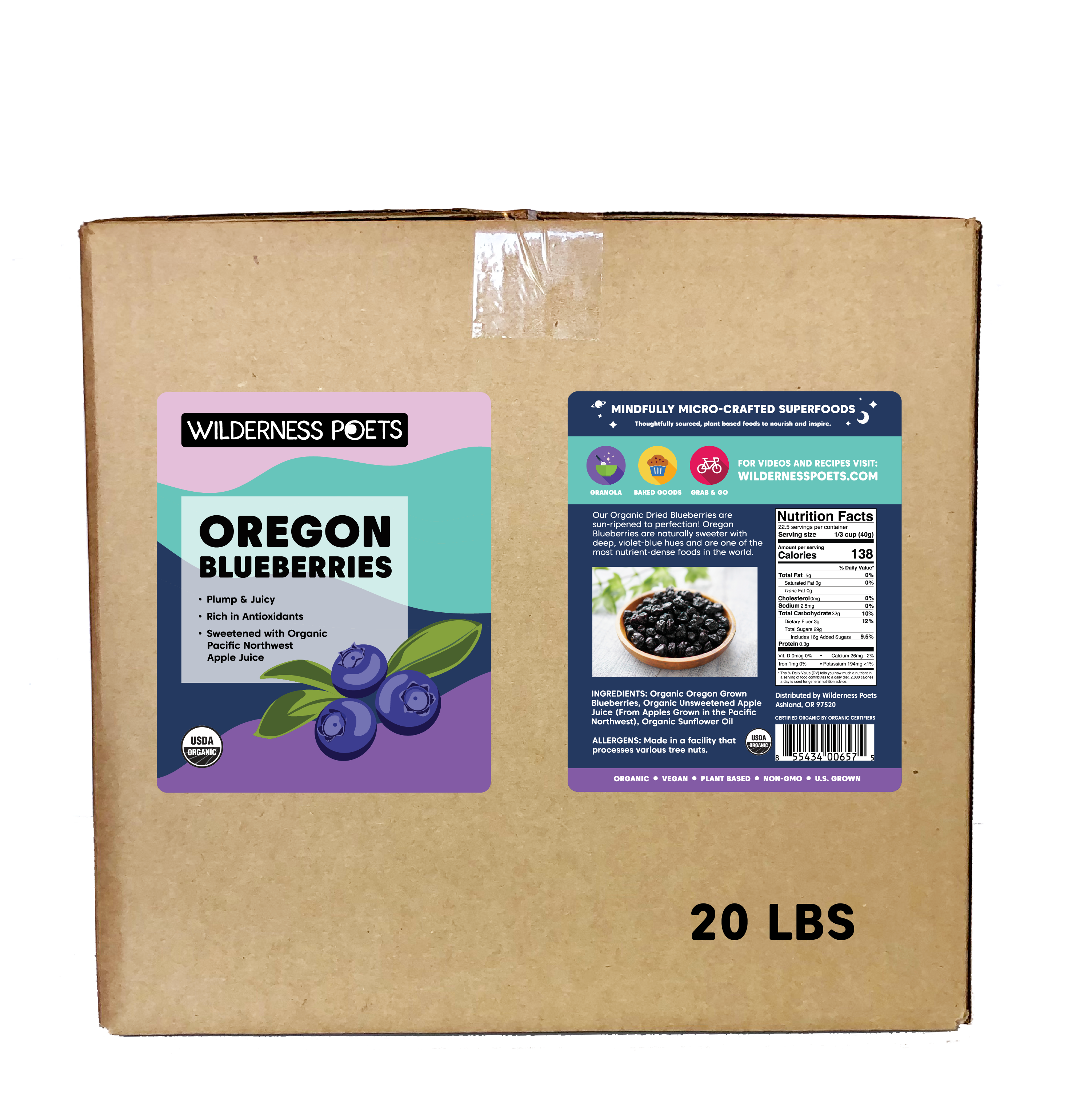 Wilderness Poets - Wholesale Dried/Dehydrated Fruit - Oregon Blueberries8