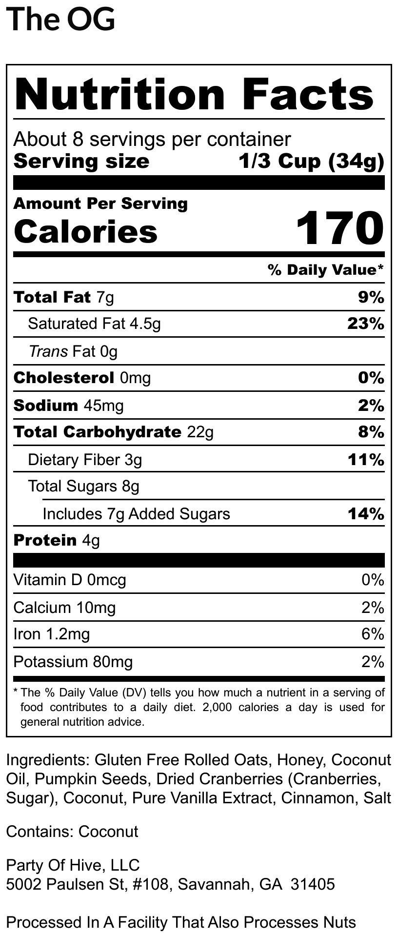 Party of Hive - Wholesale Granola - The OG2